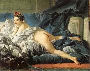 Francois Boucher Odalisken oil on canvas